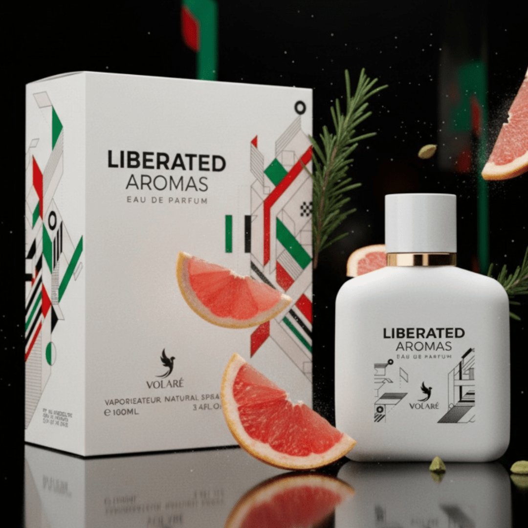 Liberated Aromas 100ml Eau De Parfum Men's Twin Fragrance Volarè Dupe