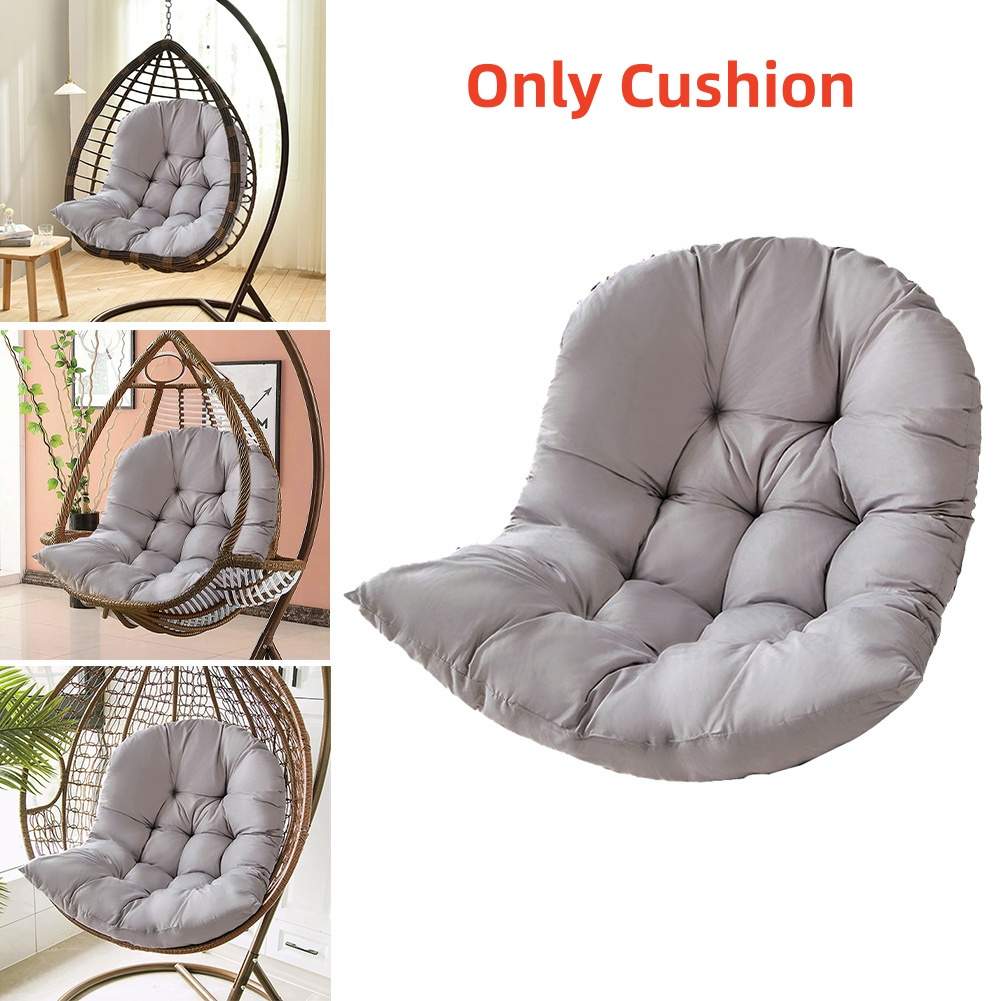 hanging basket chair cushion egg chair cushion wicker rattan hanging seat hanging seat cushions for garden indoor 80 116cm
