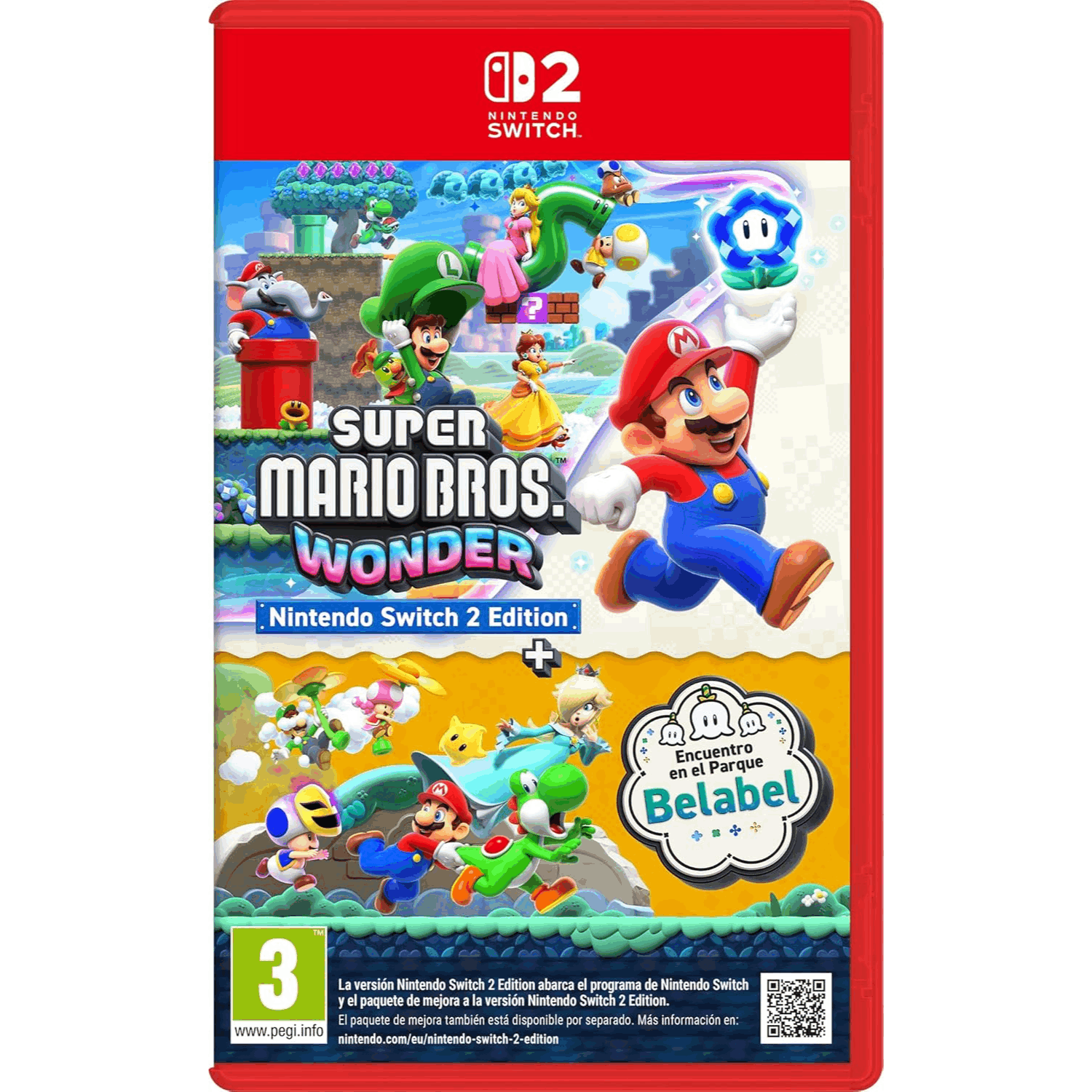 Super Mario Bros. Wonder Edición 2 para Nintendo Switch