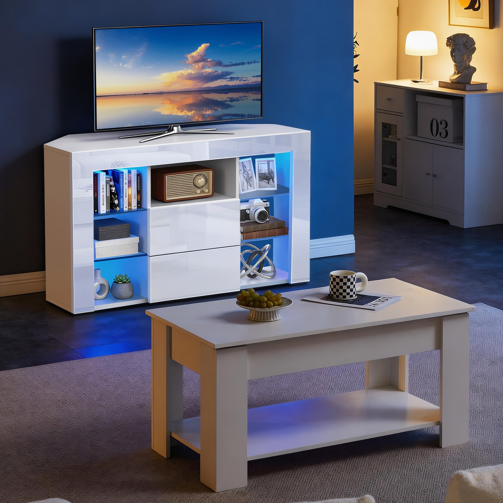 TV-Eckschrank – Montage Schritt für Schritt