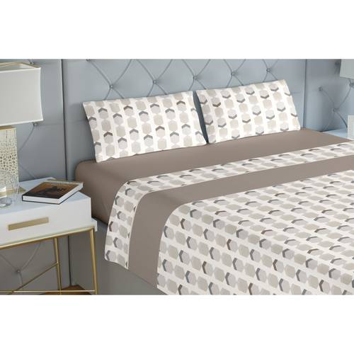 juego de cama king size premium - juego de 4 piezas 100% microfibra , sábana ajustable con elástico, sábana encimera y 2 fundas de almohada, transpirable y