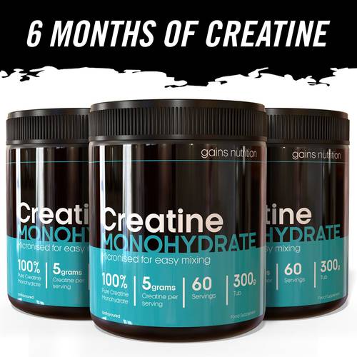 creatine monohydrate 180 servings creatine monohydrate 900g 3 x 300g tubs creatine monohydrate bundle