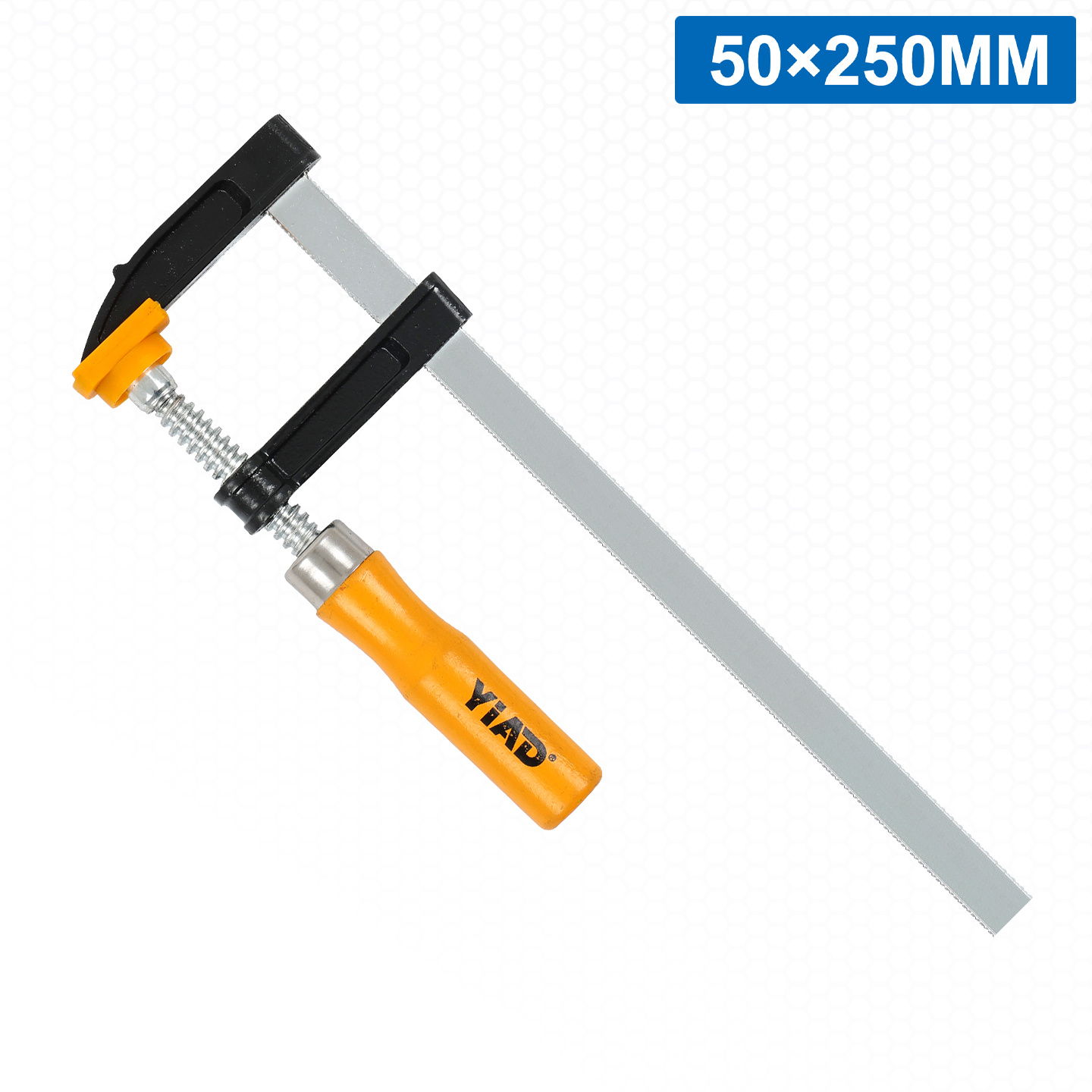 TEMU Abrazadera de Acero Resistente | Mango Ergonómico | Para Carpintería, Madera y Bricolaje | Juego de Abrazaderas | Varios Tamaños (50x150mm a