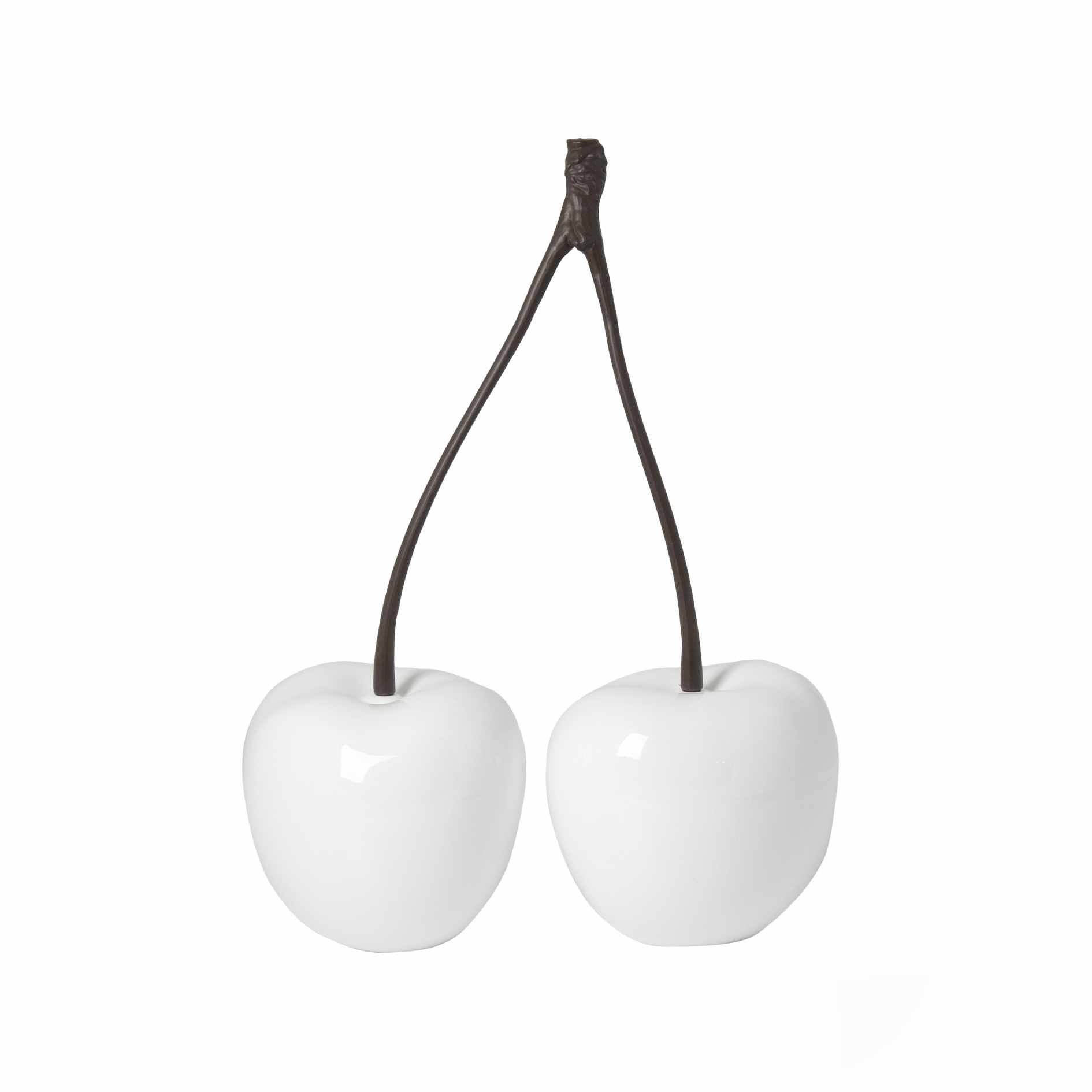 Decorative White Decorative Fruit Cherry Decoration Fiberglass