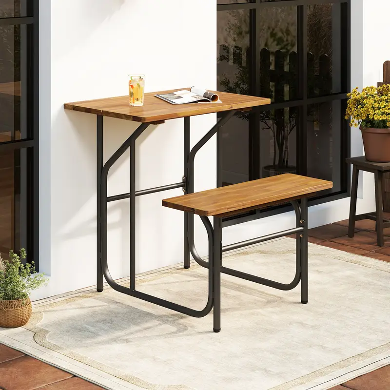 tisch bank set terrasse einseitiger picknicktisch sitzbank