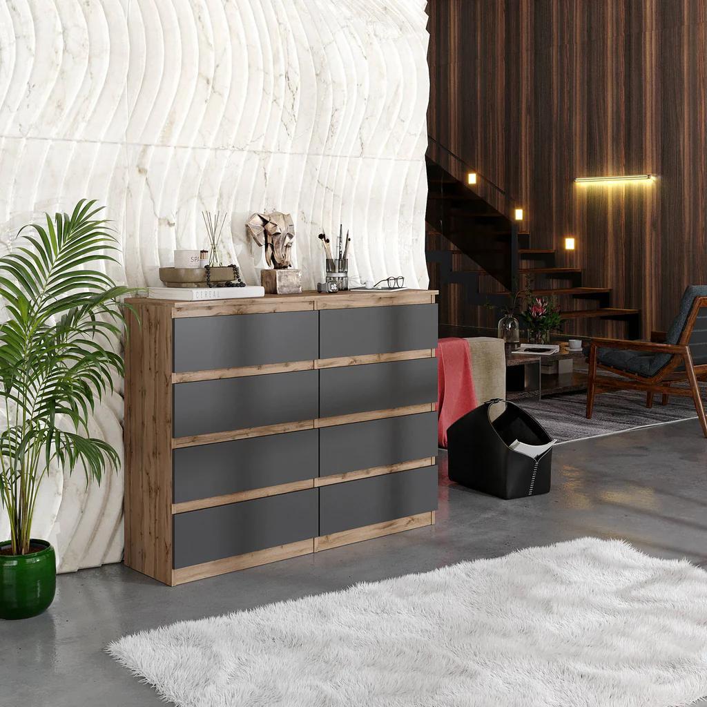 Dresser 120 Cm – 8 Drawers