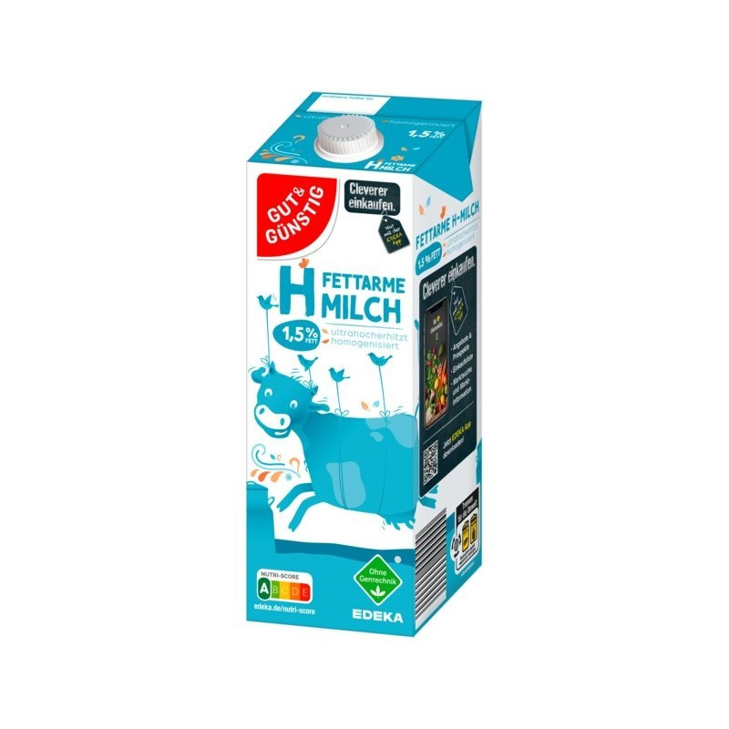 Image of Good & Affordable H-milk 1.5% 1l