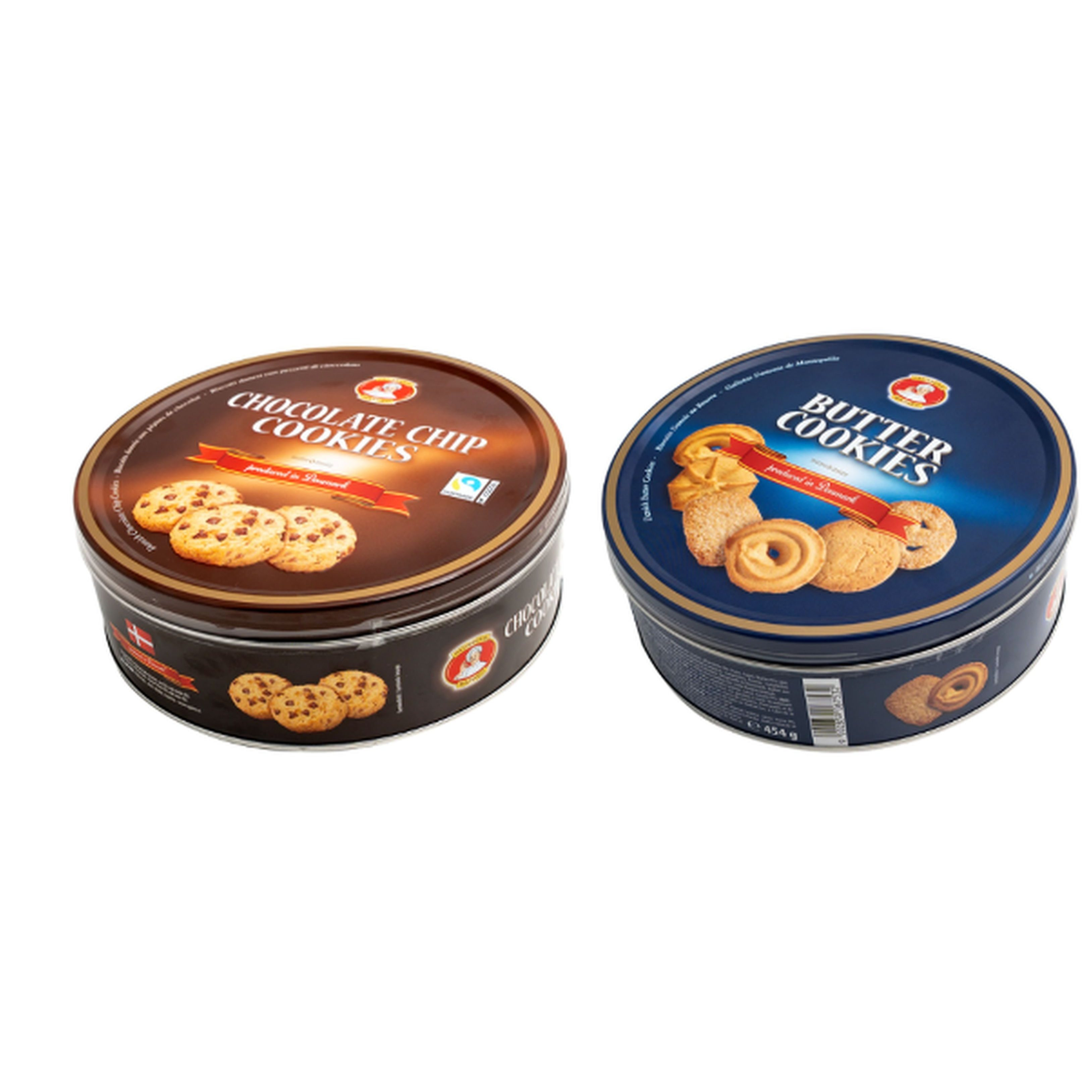 Mathéo Pastry Cookie Set | Chocolate Chip & Butter | 2 X 454 G | In Gift Boxes