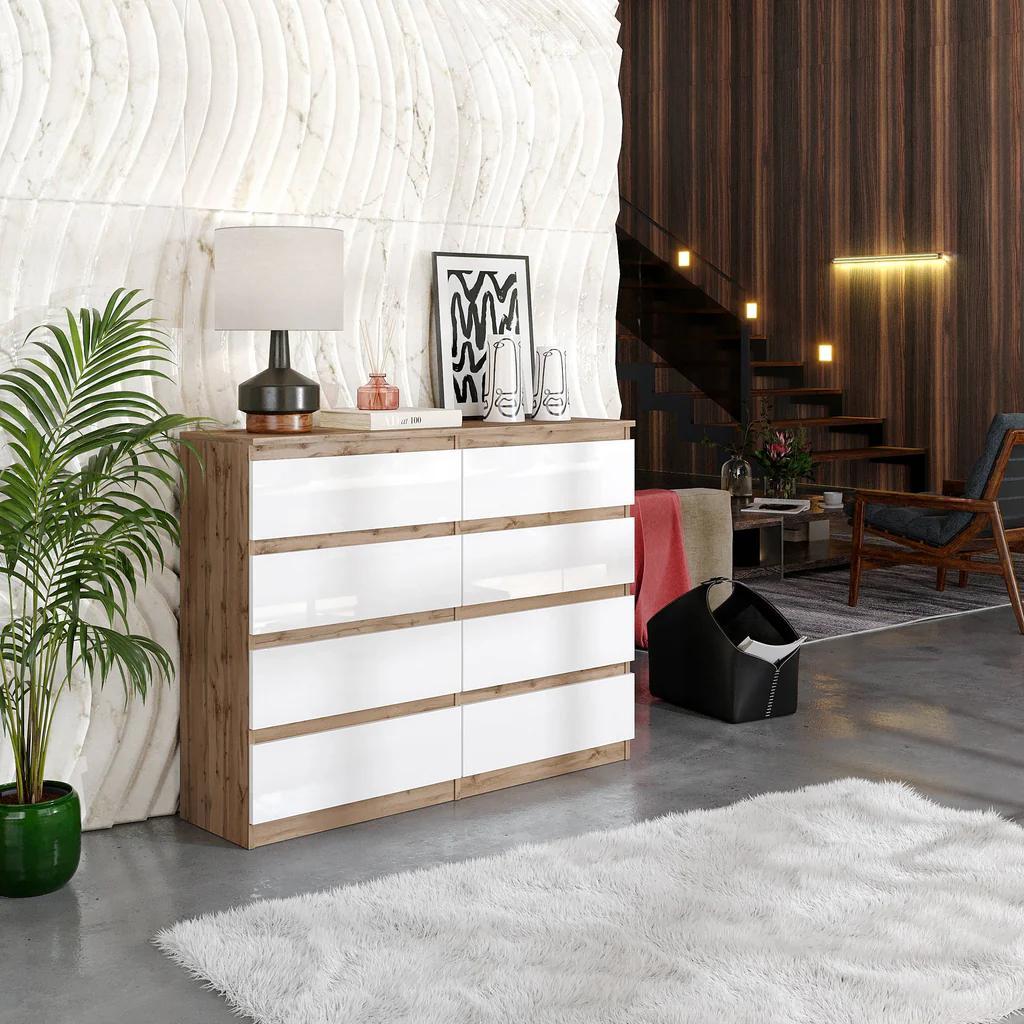 Dresser 120 Cm – 8 Drawers
