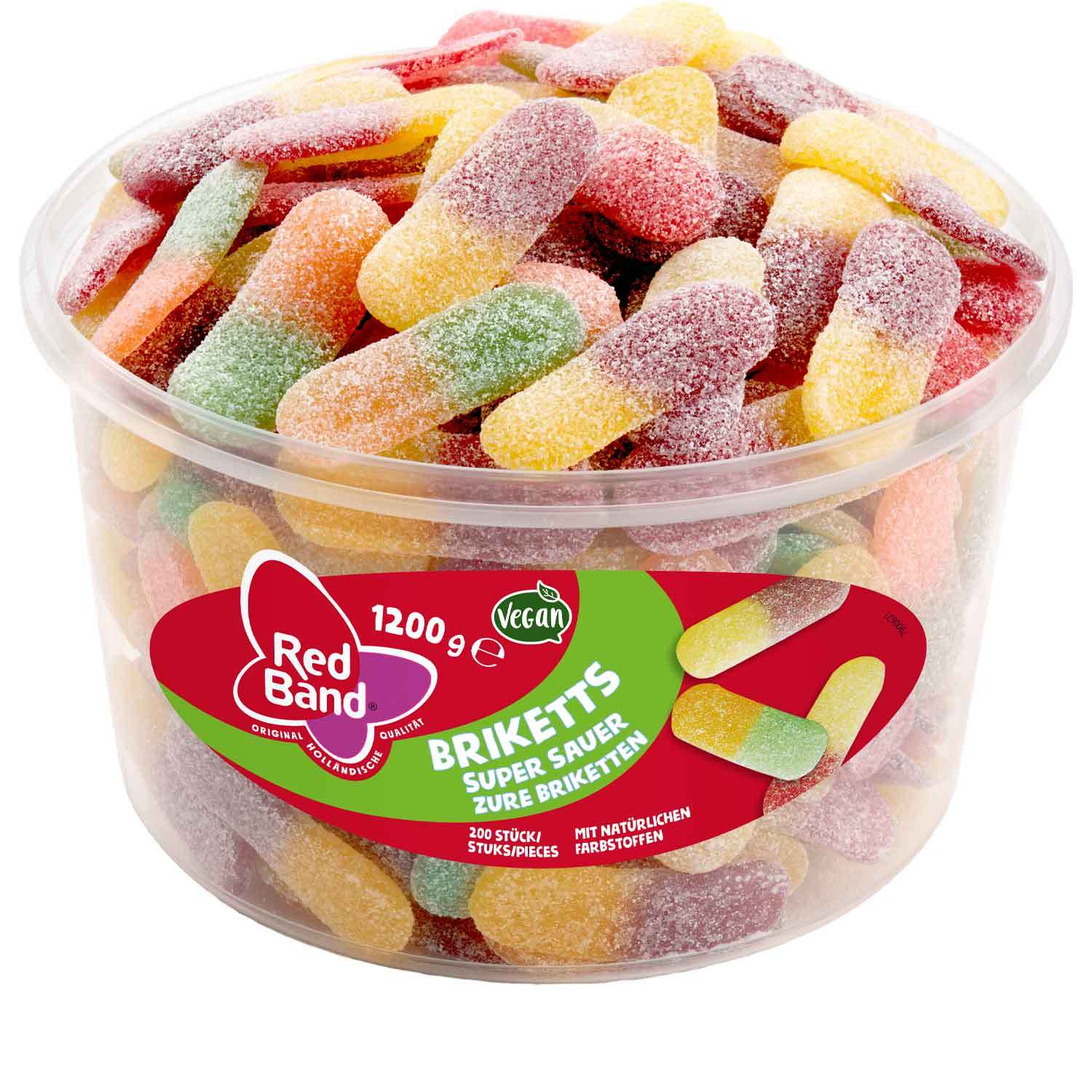 Red Band Briquettes Super Sour 1200g