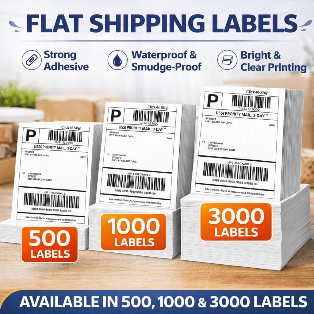 TEMU 4x6 Direct Thermal Shipping Labels 100 X 150 Mm Self Adhesive Address And Barcode Labels, Printing For Thermal Printers