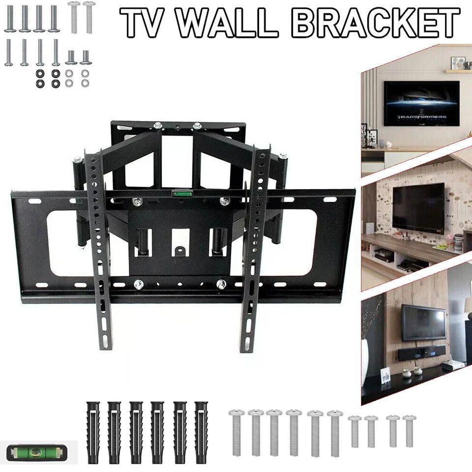 E-shop TV Wandhalterung für 32-80 Zoll Schwenkbare Wandhalter Fernseher Neigbare