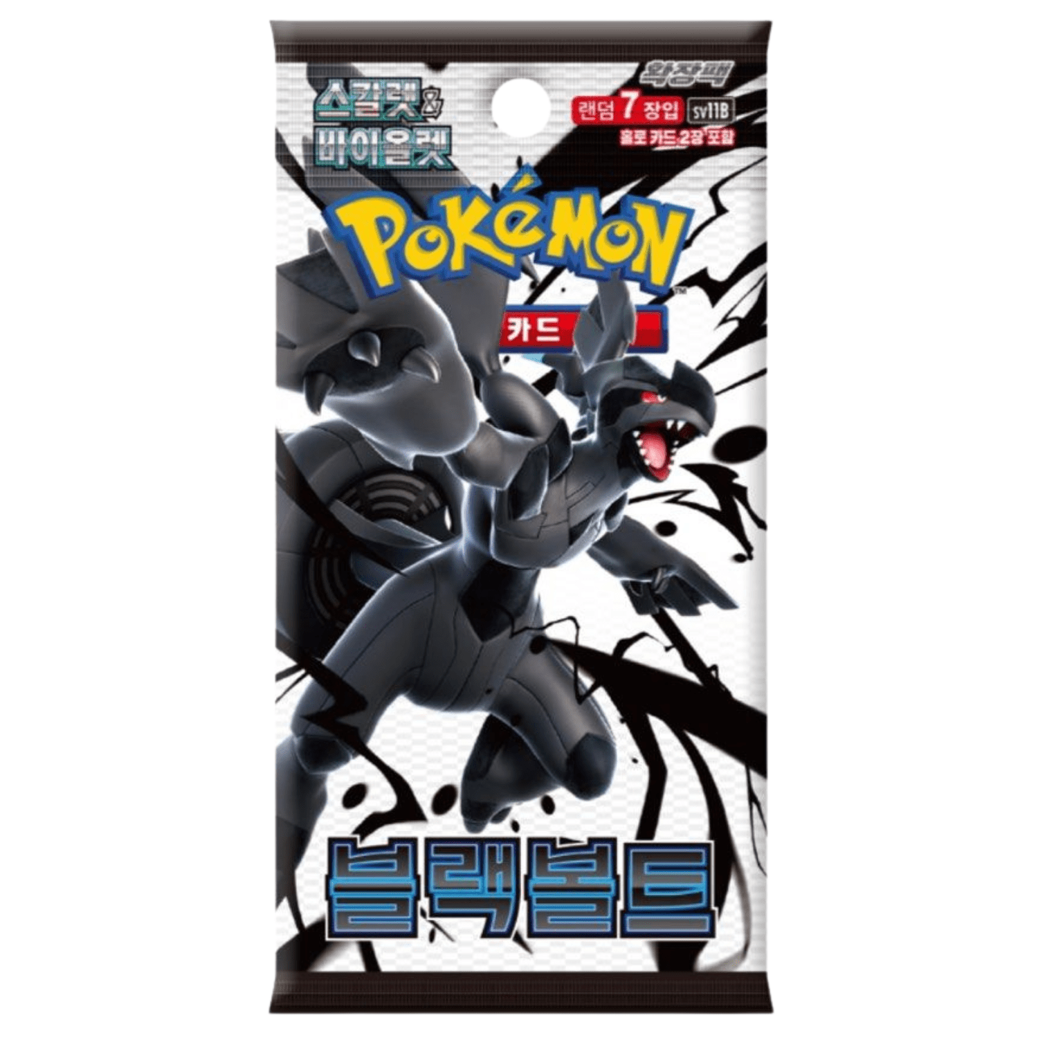 Image of Korean - Official Pokémon Tcg - [sv11b] - New & Sealed - 1 Pack Of 7 Authentic Cards