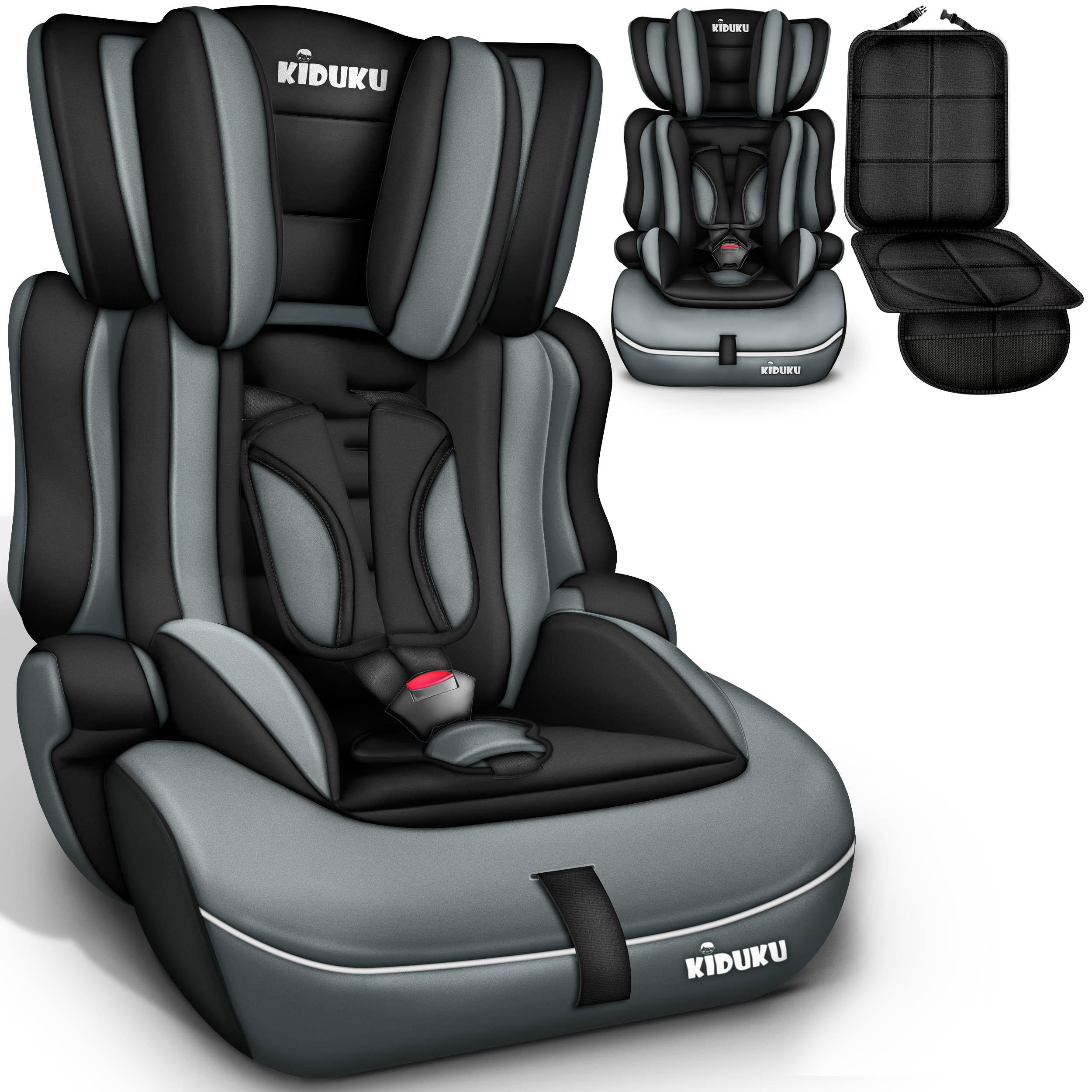TEMU Seggiolino Auto 簧 per Bambini 9-36 kg (1-12 Anni) con Cuscino di Seduta - Seggiolino Auto ECE R129/03, Gruppo 1/2/3 con Cintura di a 3 Punti e