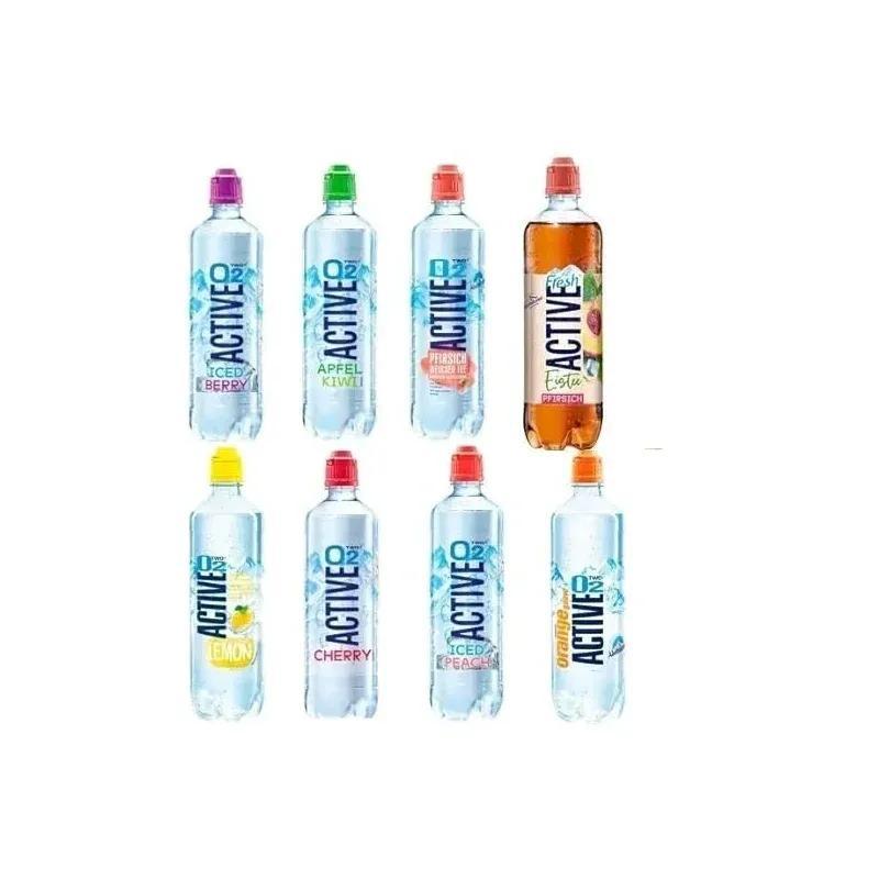 8-pack Active O2 Mix - 8 Varieties, 0.75l Each, Includes Disposable Deposit Refreshment Drink