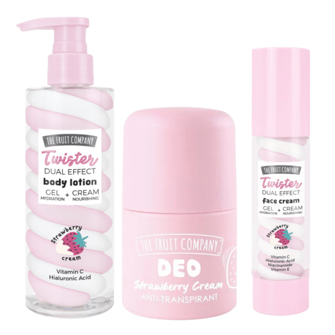 Image of Body Care Strawberry Body Lotion Deodorant And Face Cream