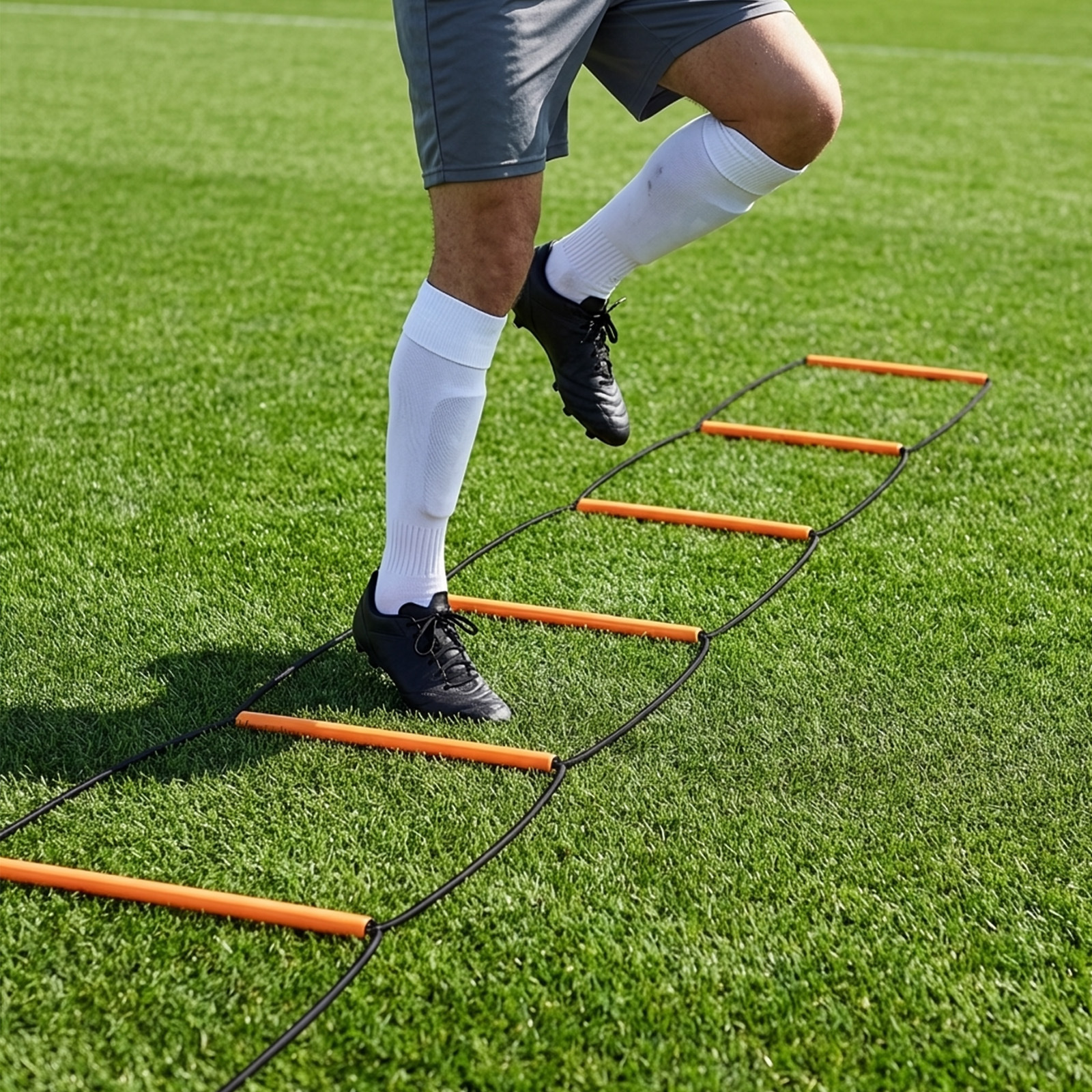 Agility Ladder for Soccer Speed Training