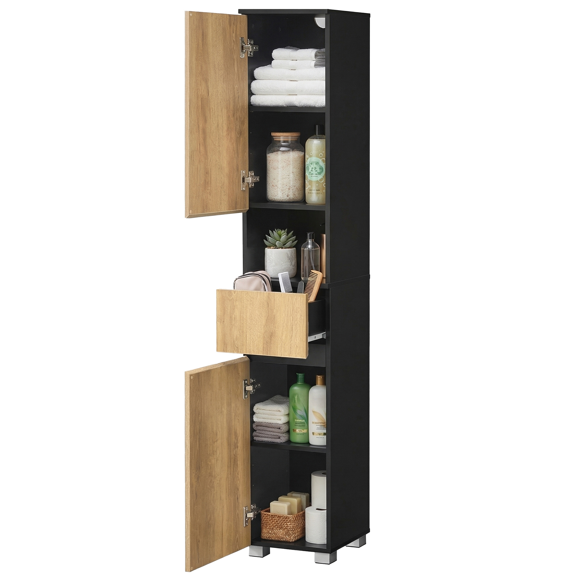 Badezimmerschrank – Türmontage beidseitig