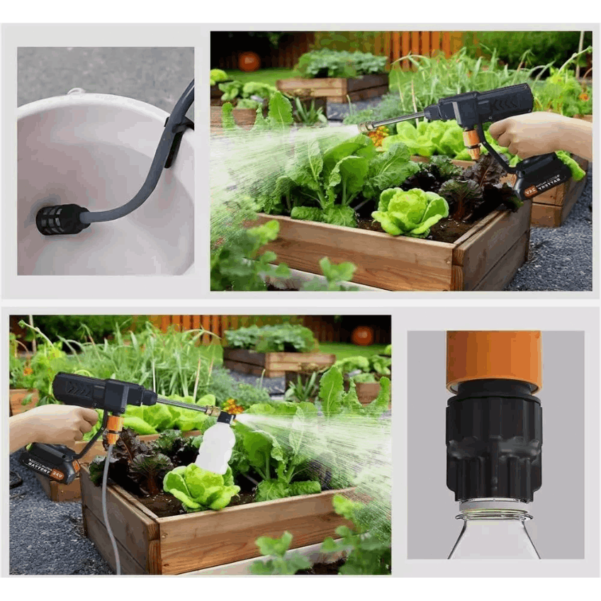 Multi Functional High-pressure Cleaning Car Portable Spray Gun Cleaning Water Gun Car Washing Tool Multifunctional Used For Garden Car Washing Tool Daily Cleaning Tool Portable Spray Gun Combination