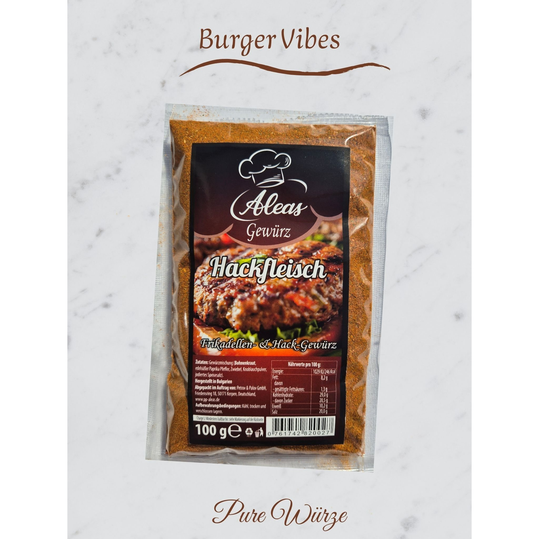 Ground Meat Master:mix For Burgers, Meatballs & Bolognese Aleas 100 G