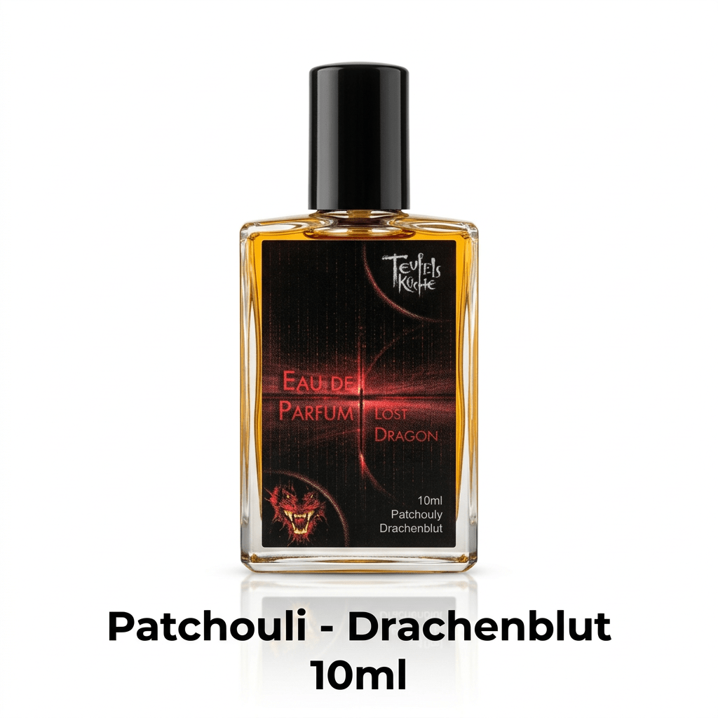 Patchouli Lost Dragon 10ml – Gothic Fragrance With Patchouli & Note – Long-lasting
