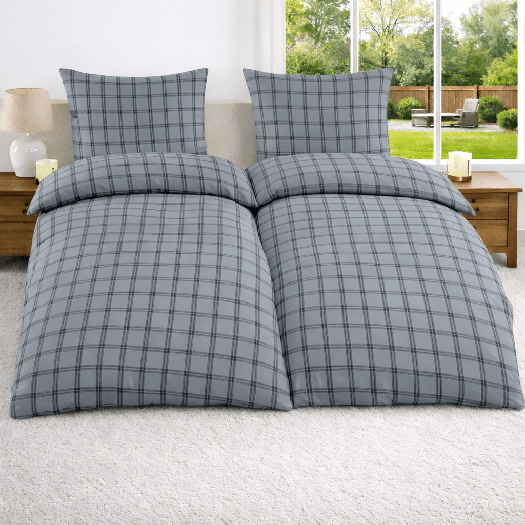 Bedding 135x200 2-4pcs – Bed Sheet 135x200 & Pillowcase 80x80, Bedding Set With Zipper, Breathable &