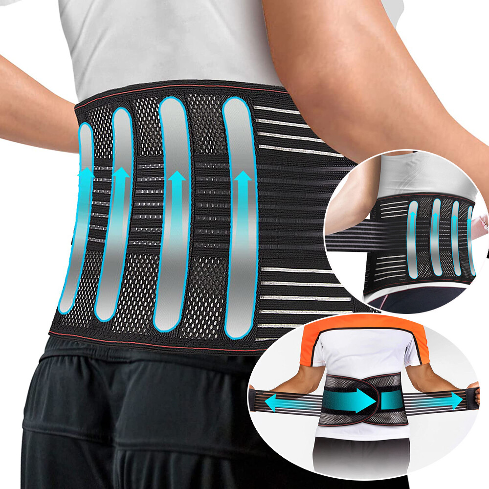 back brace for lower back painbreathable lumbar support belt uk
