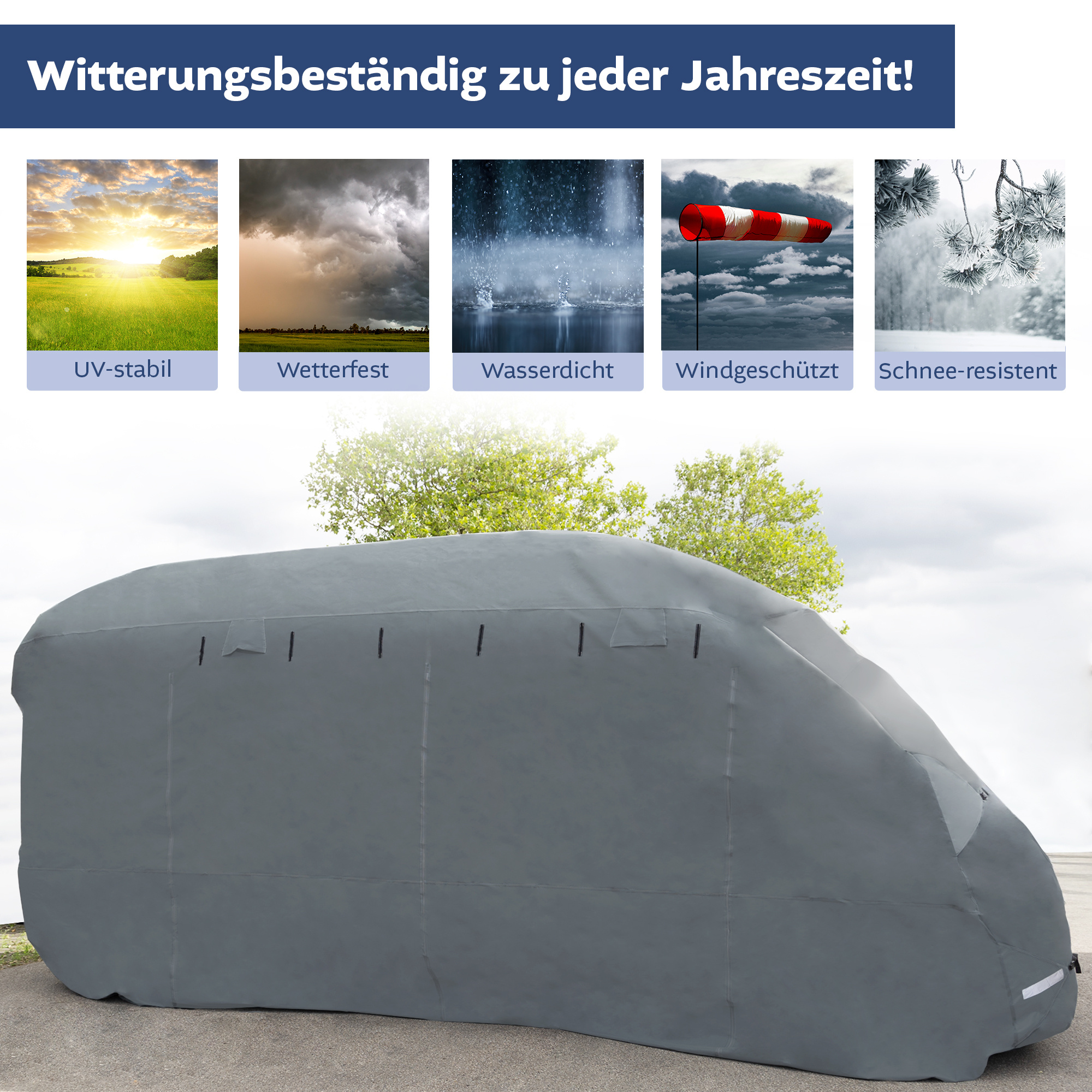 Motorhome Protective Cover, Tent Garage, Tarpaulin