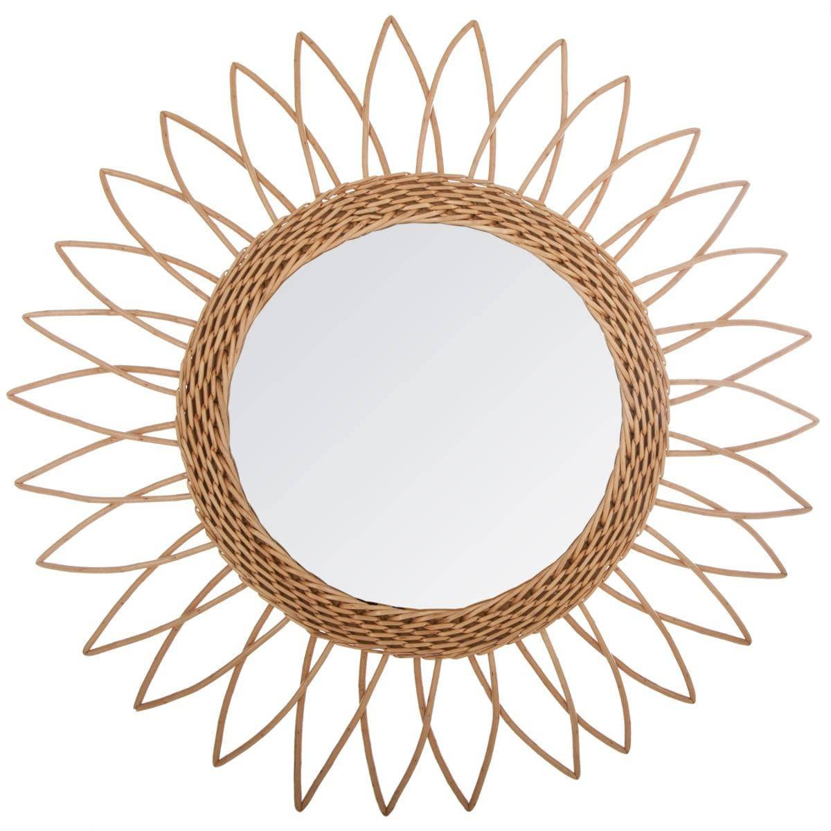 Image of Atmosphere - Mirror - Rattan 50 Cm