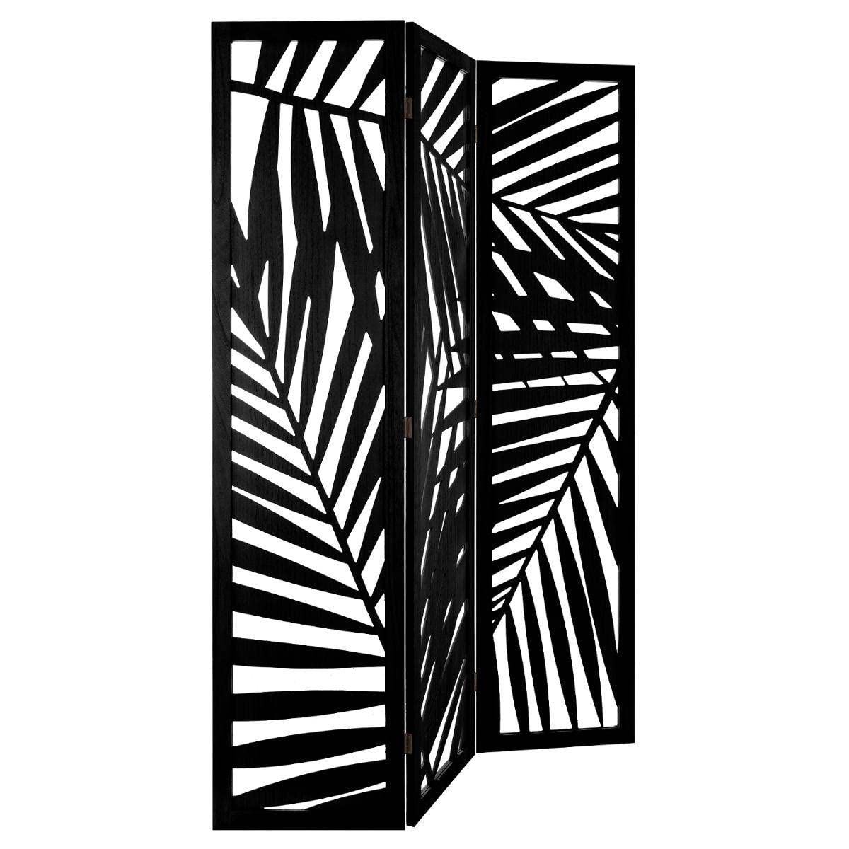 Leaf Screen - Wood - White H170 Cm