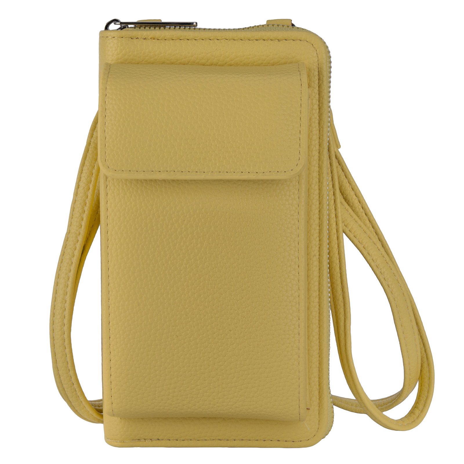 Crossbody Phone Wallet For Women, Purse With 8 Card Slots, Black, Dimensions: 16cm X 9cm X 2cm, Includes Adjustable, Removable Shoulder Strap