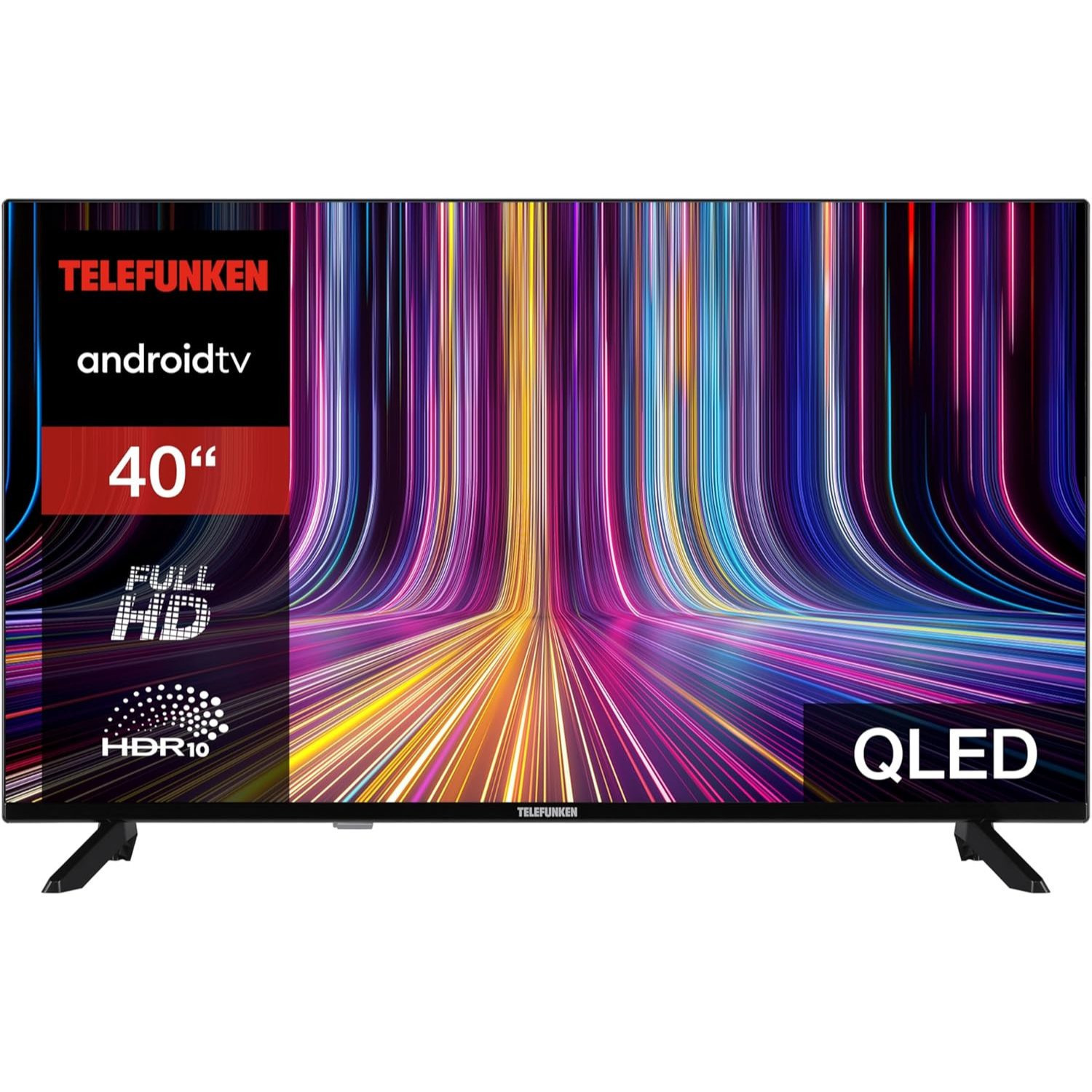 Telefunken Tv 40 Inch Tv Full Hd Smart Tv (hdr, Triple-tuner, Bluetooth), Qf40ao750s