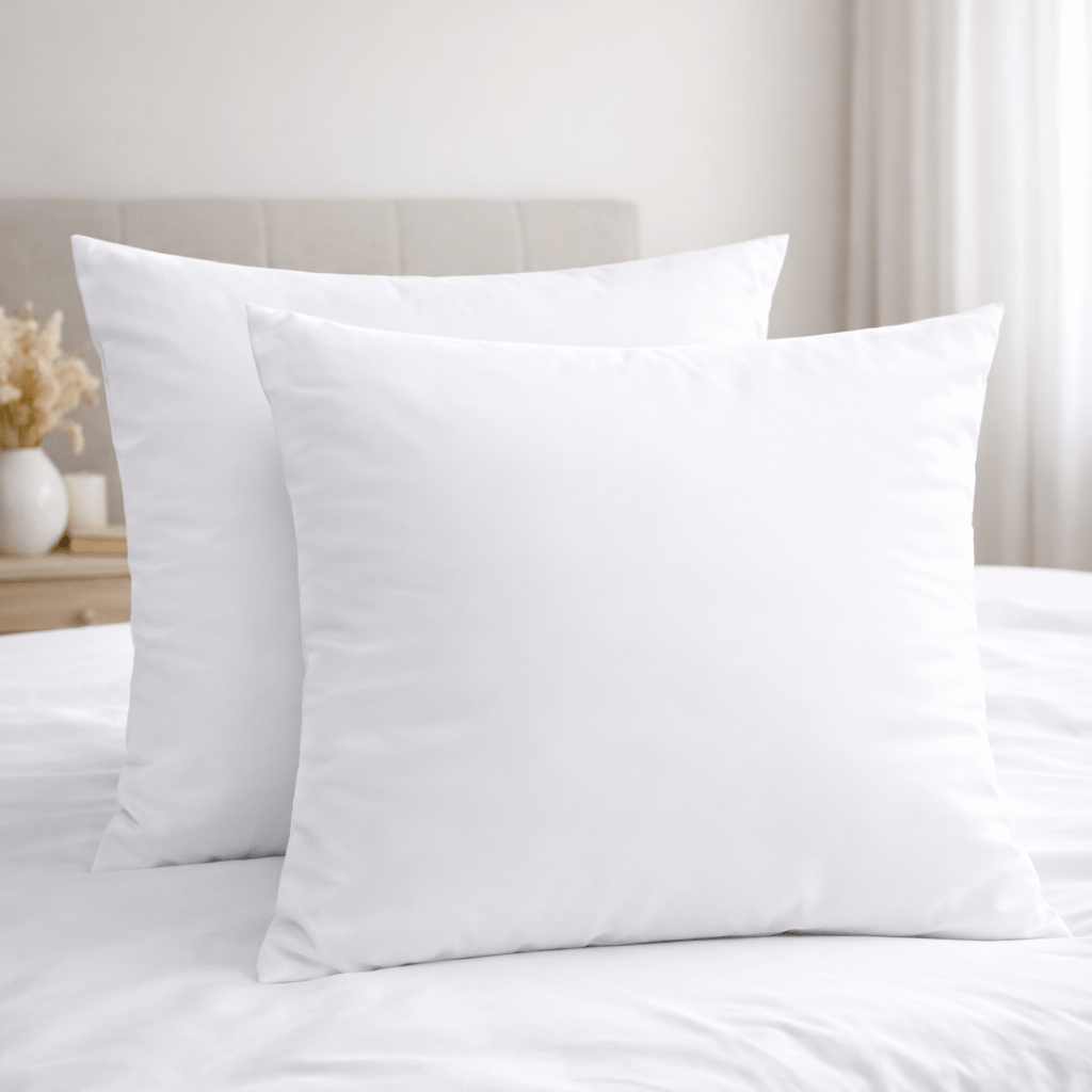 Pillow Set Of 2 – Sofa Cushions With 300g Filling, Soft Decorative Pillow Insert, Washable & Retains Shape