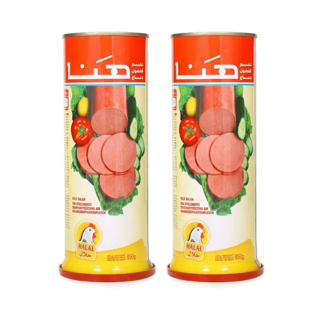 2 X Hana Chicken Lunch Meat Mortadella 800g 20930
