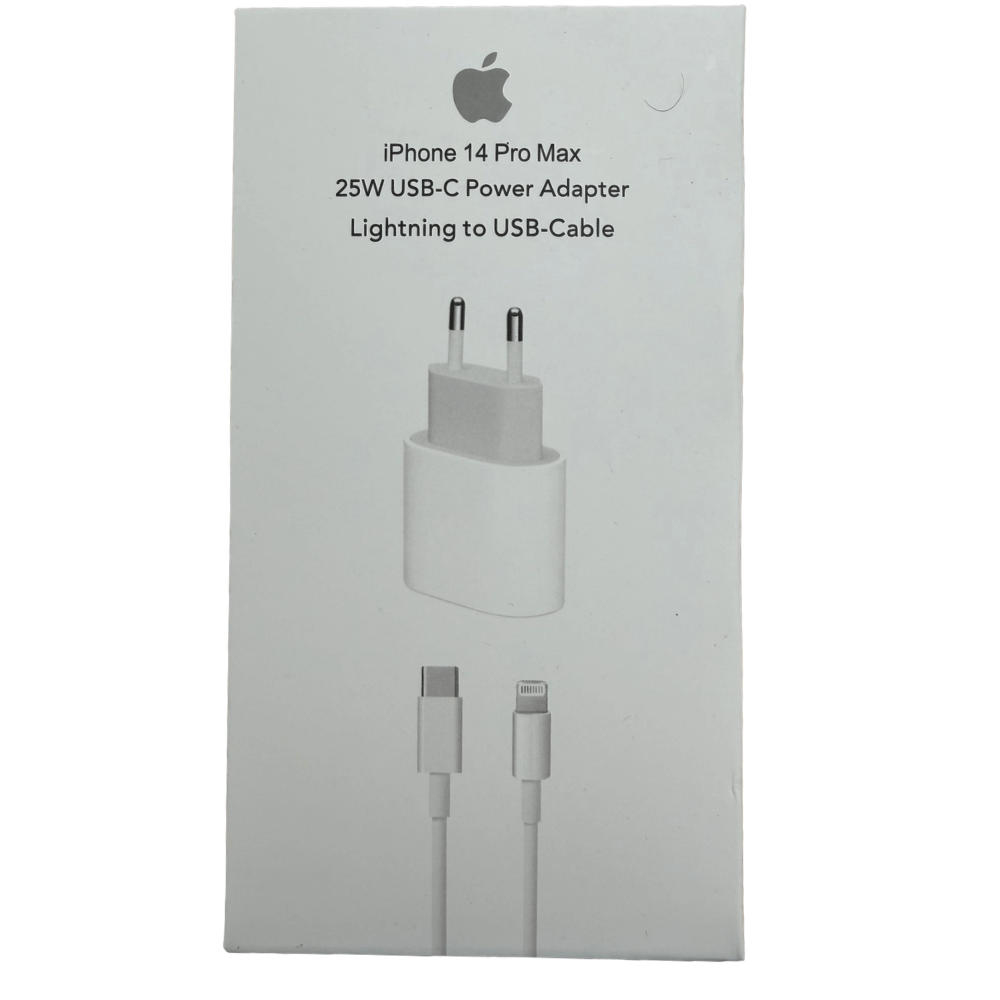 TEMU Original Fast Charger Adapter With For Iphone 14 Pro Max, Premium Wall Charging Power Adapter With 1m Charging Data Cable, Fast And Stable For