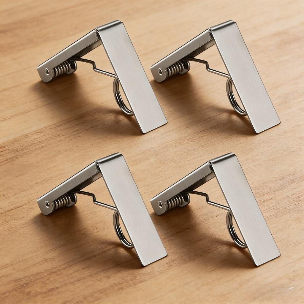 Tablecloth Clips 4-pack, Non-slip Tablecloth Holders, Practical Household , Usable Hand Tools