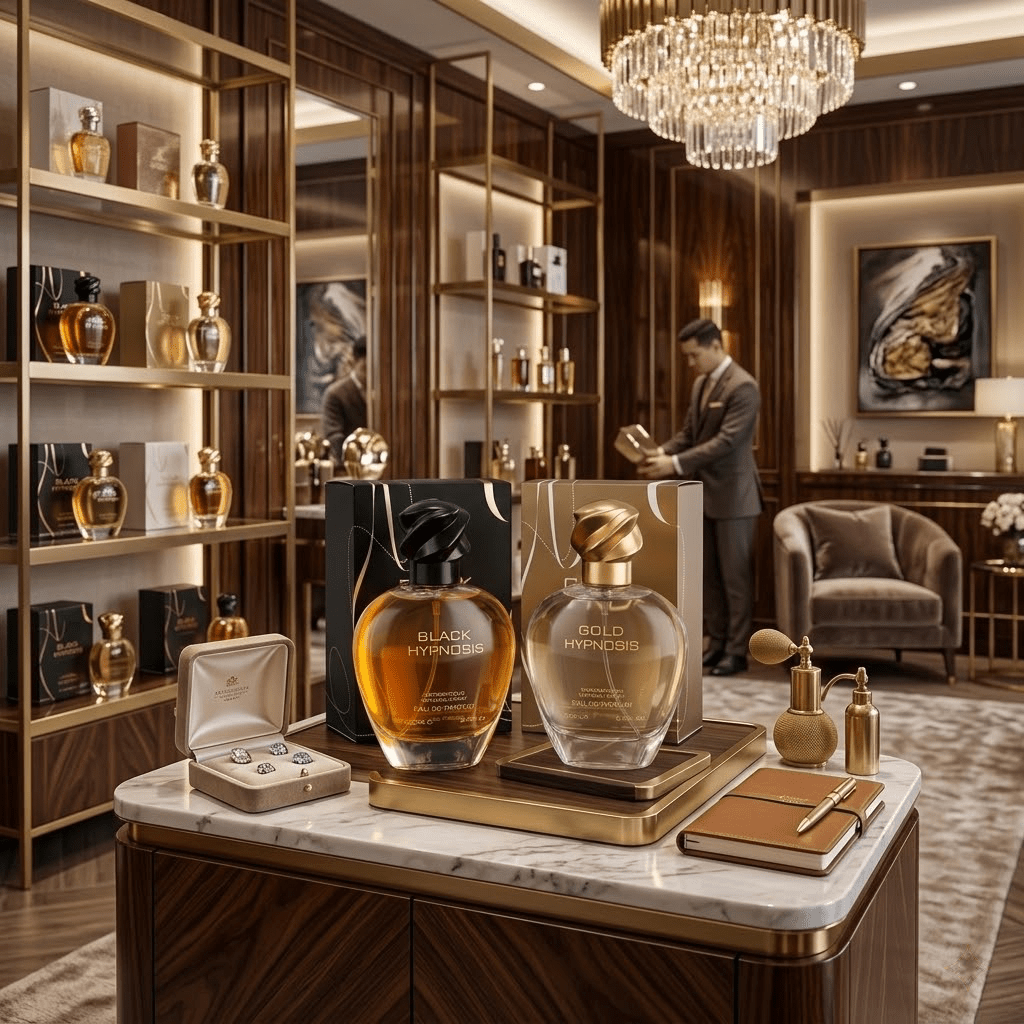   branded ladies perfume gift set duo hypnosis feminine fragrances set for women edp 2x100ml floral long lasting perfumes for ladies to   men with vanilla   jasmine notes     woman   a signature scent that   a   in   gold shimmer bottle elegant womens perfume set for day night sophisticated ladies perfume gift embrace     with this exquisite musk oriental       details 1