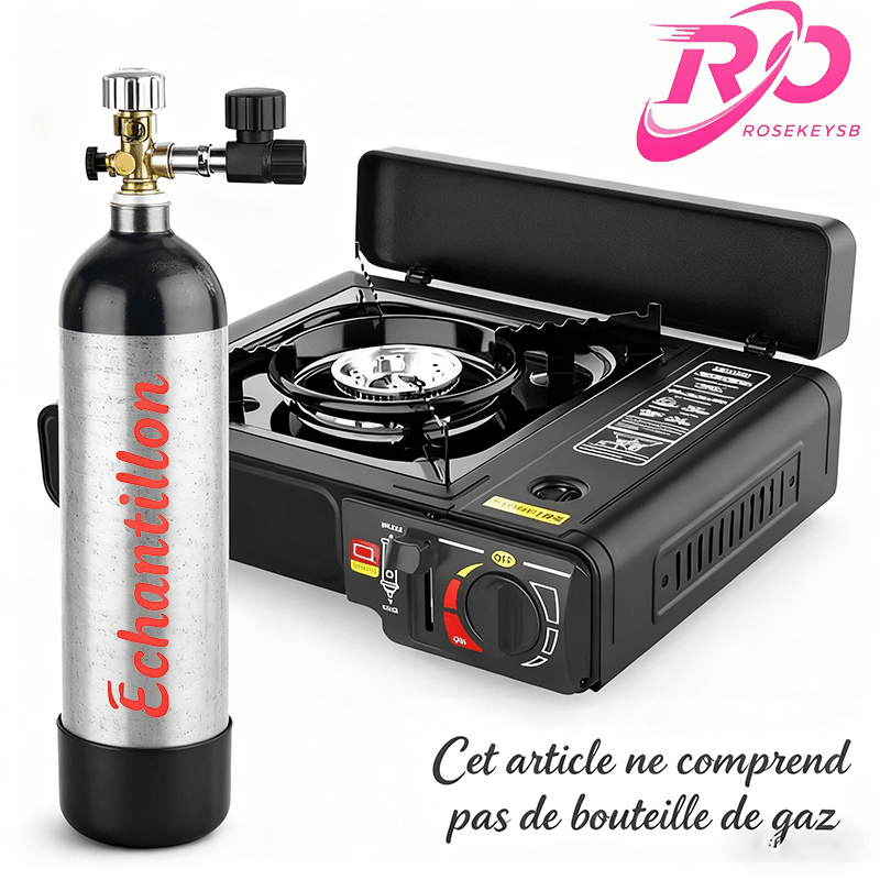 TEMU Portable Outdoor Gas Stove, Portable Outdoor Cooking Appliance, Household Cooking Device, Outdoor Gas Cooker