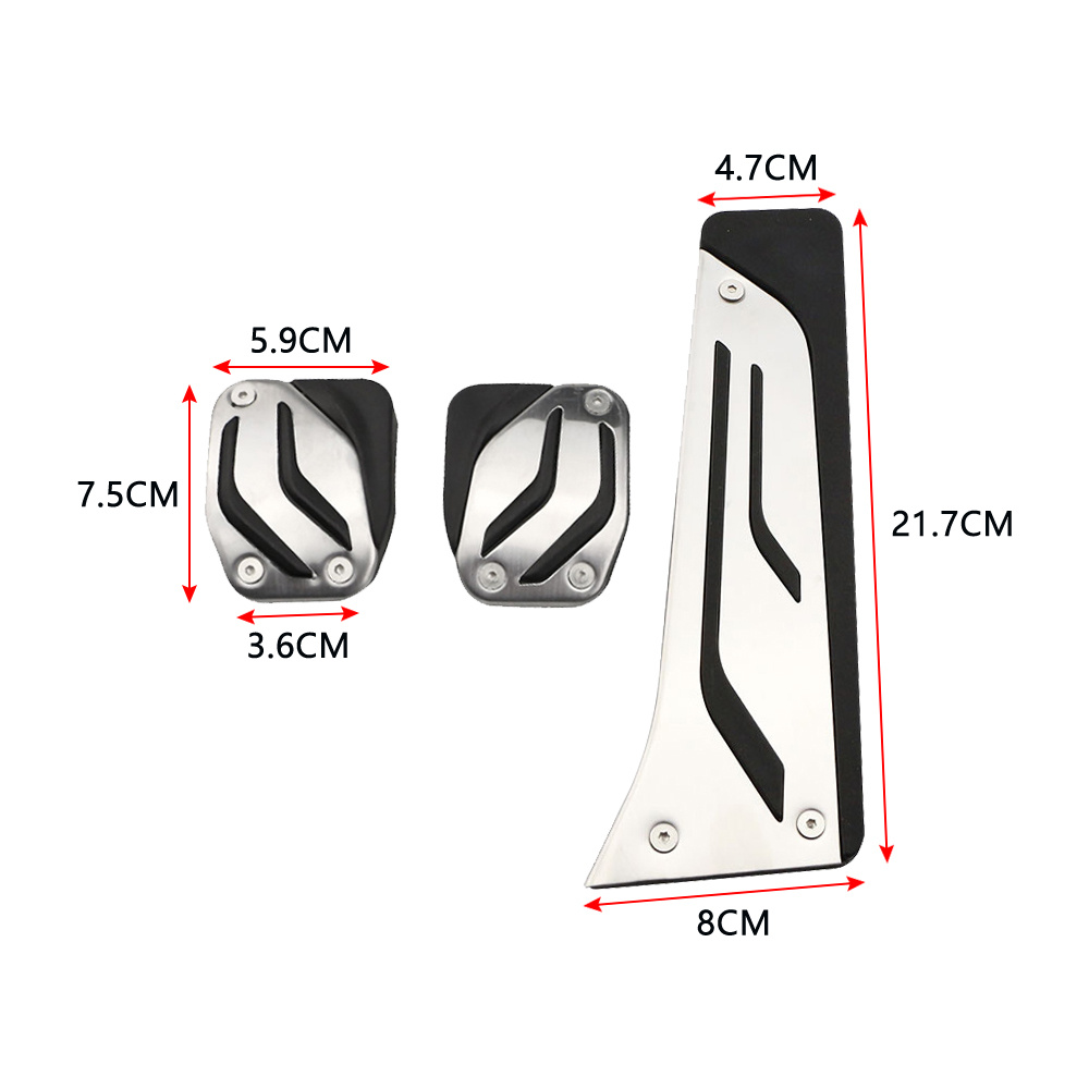 TEMU 3 piezas Manual para Pedal de Coche para Modelos BMW Series E81 E82 E88 E90 E91 E92 E93 F20 F21 F22 F23 F24 F30 F31 F32 F33 F34 F35 F36 F80 F82