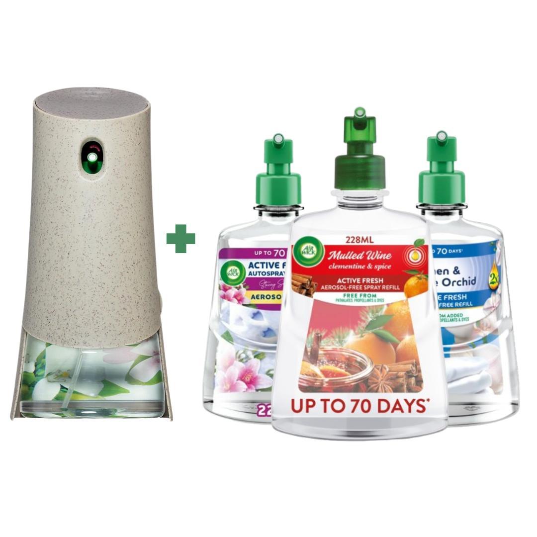TEMU Air Wick 24/7 Mega Refill Pack Mystery Bundle 1 Device + 3 Refills ( At Random)