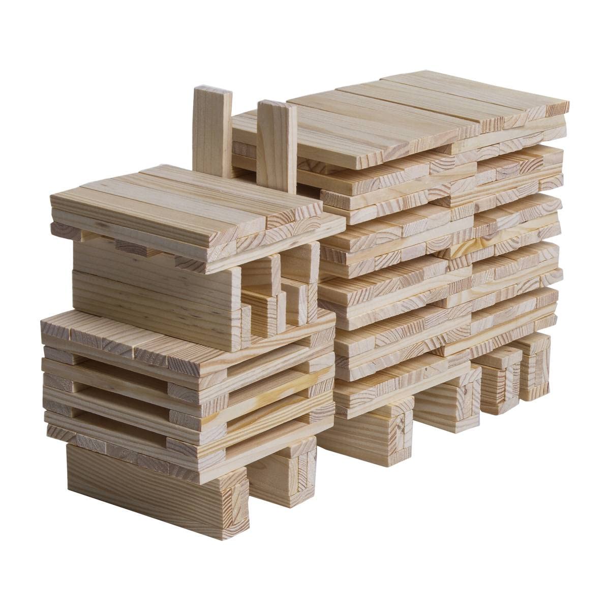 200-piece Wooden Pegboard Set