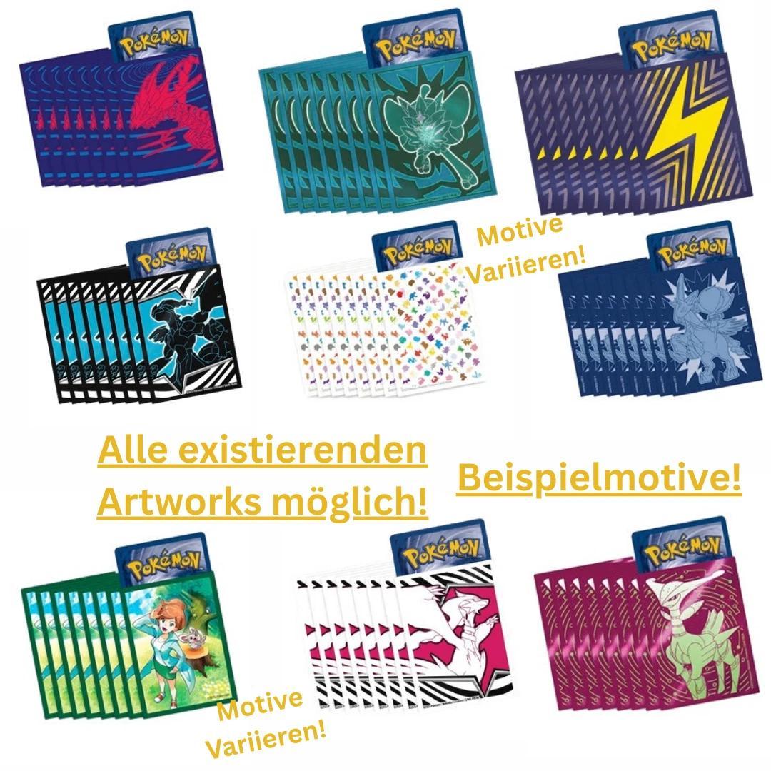 E-shop 1x Elite-Trainer-Box Hüllen für Pokémon – 65 Stück |Auswahl