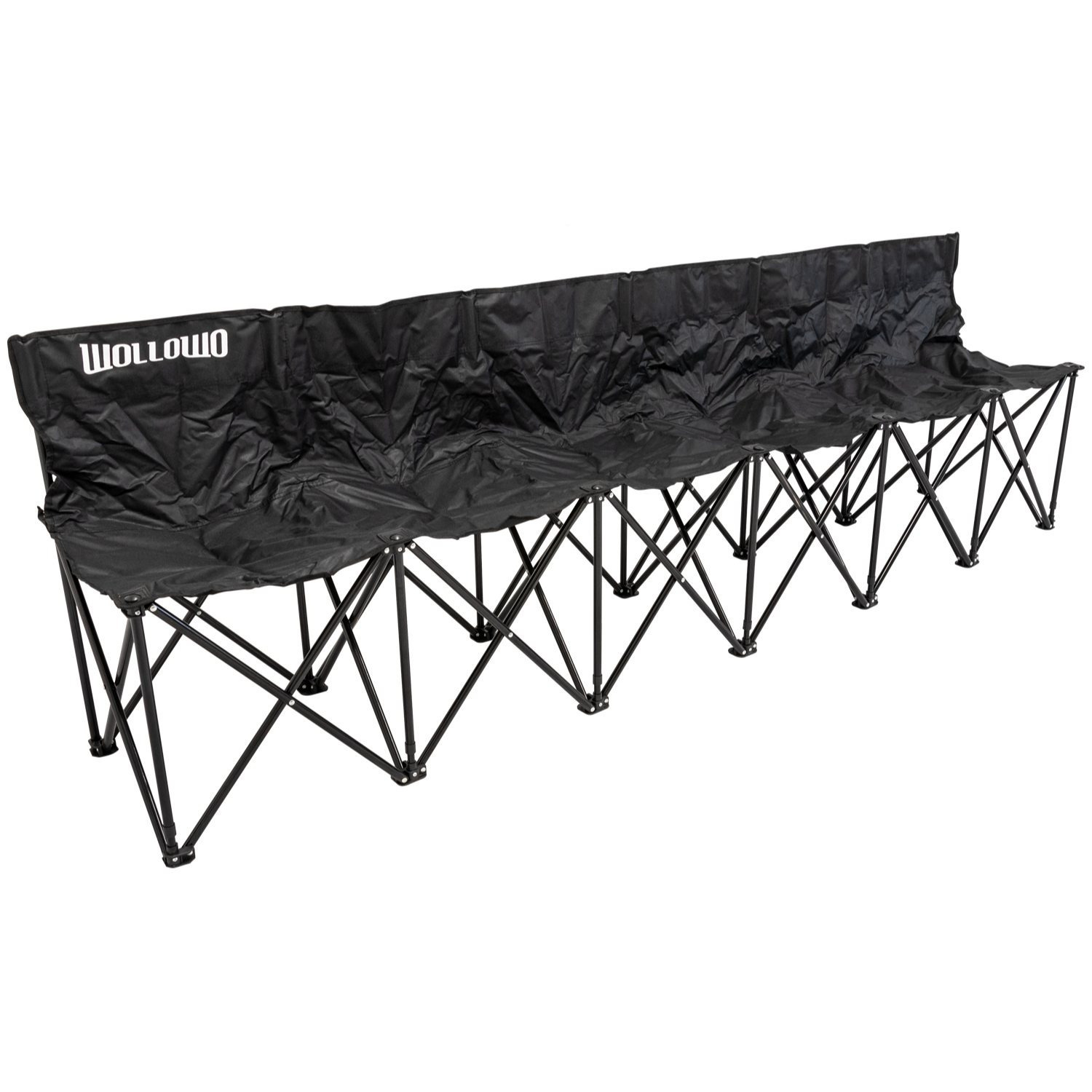 Wollowo 6-Seater Outdoor Bench for Sports and Garden