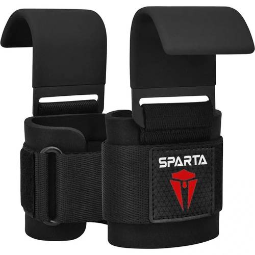 weight lifting hooks straps gym lifting hooks neoprene padded wrist wraps non slip rubber grip deadlift powerlifting chin ups pull ups fitness workout for men and women
