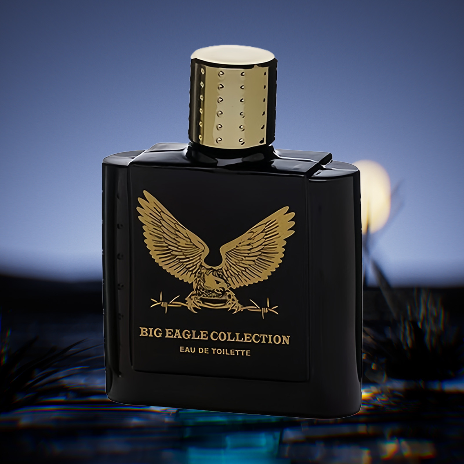 TEMU Big Eagle Collection Eau De Toilette For Men 100ml - Citrus Fragrance With & Patchouli Notes, Ideal For Daily Wear, Business & Social Occasions