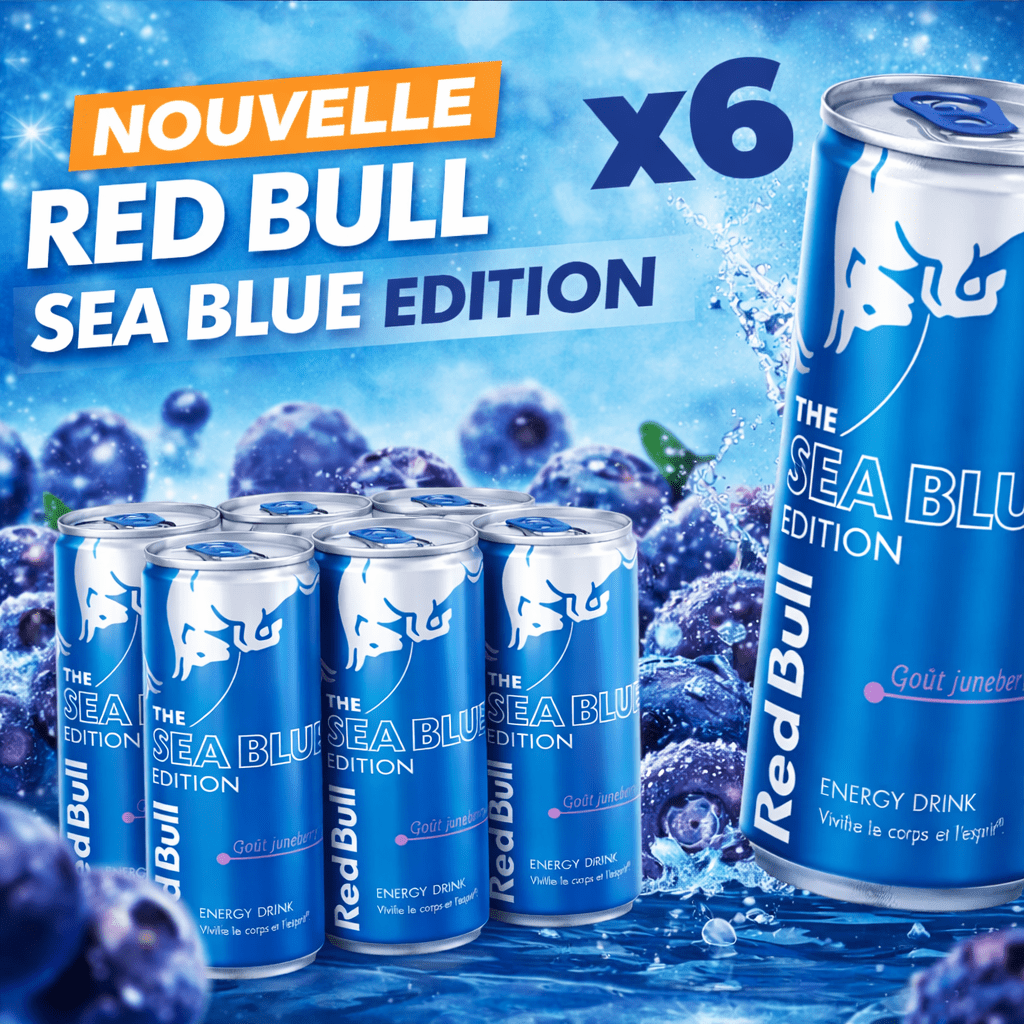 Red Bull - Juneberry Flavor - 6-pack Of 25cl