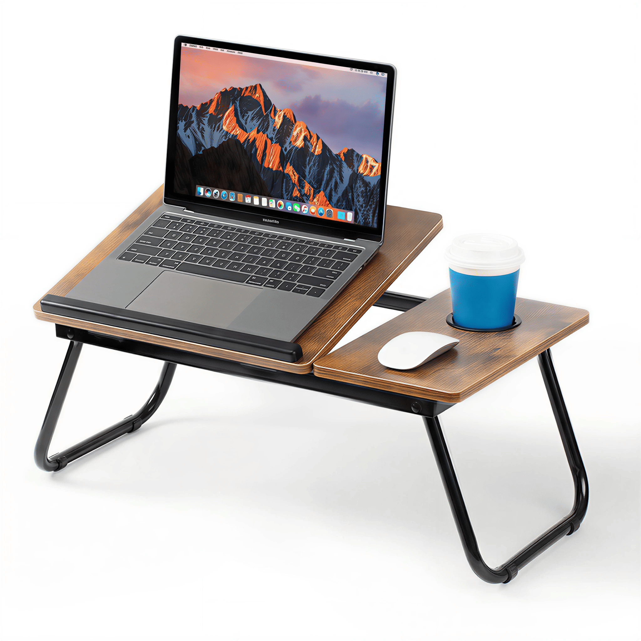Mesa dobrável ajustável para cama e sofá