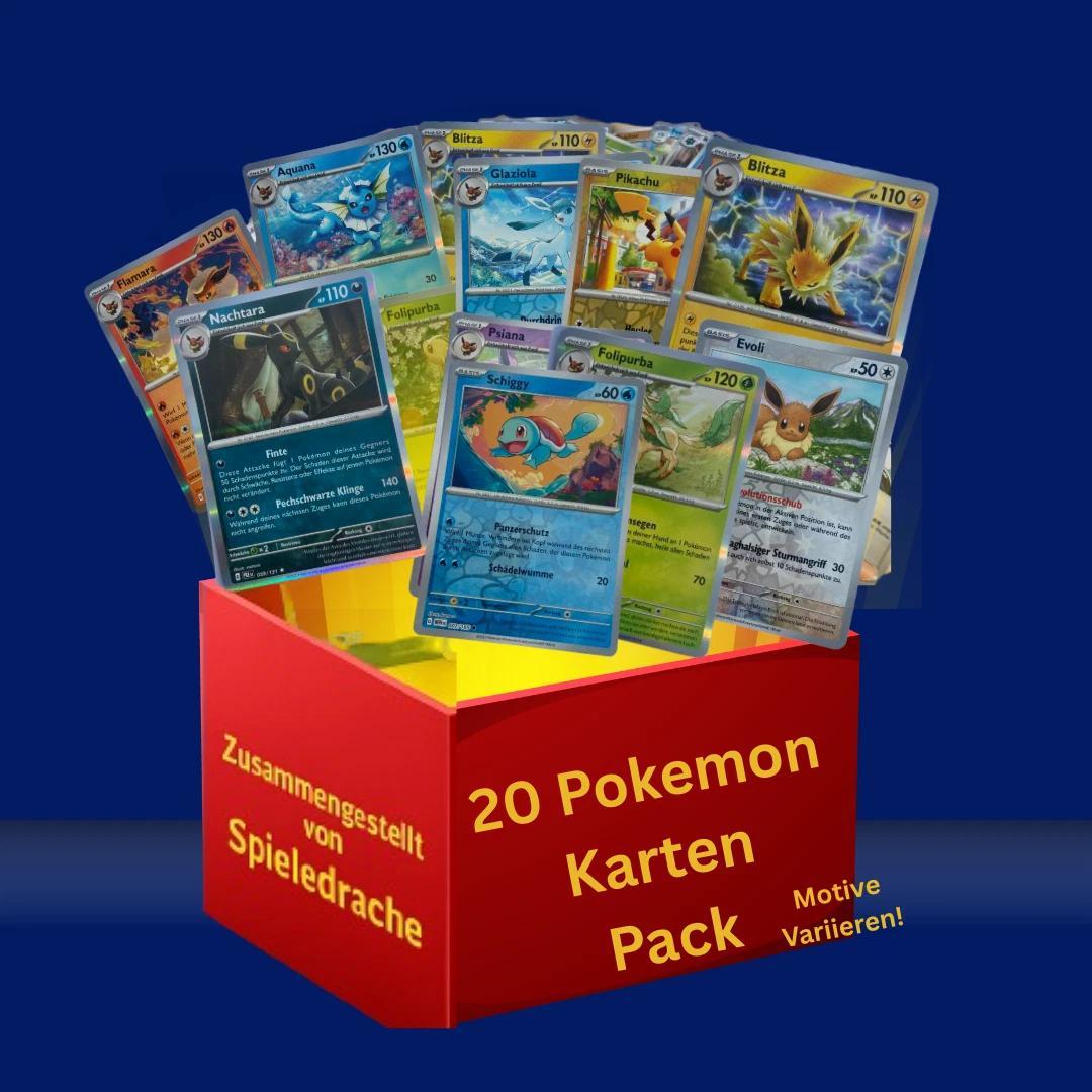 20 - 4 Glittering & 16 New Pokémon & German