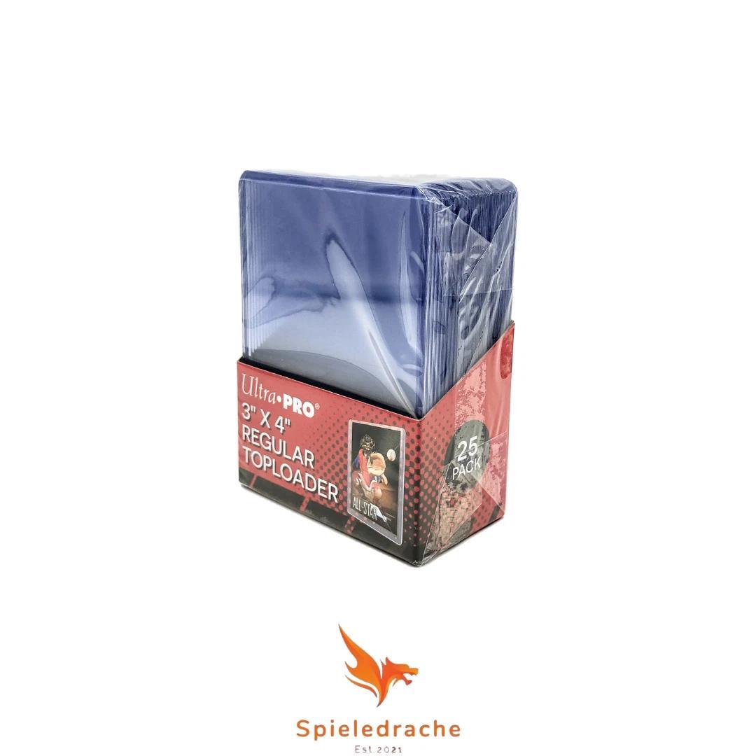 E-shop Ultra PRO 25 Regular 3"X4" Größe Toploader Standard Karten Magic Pokémon Yugioh!