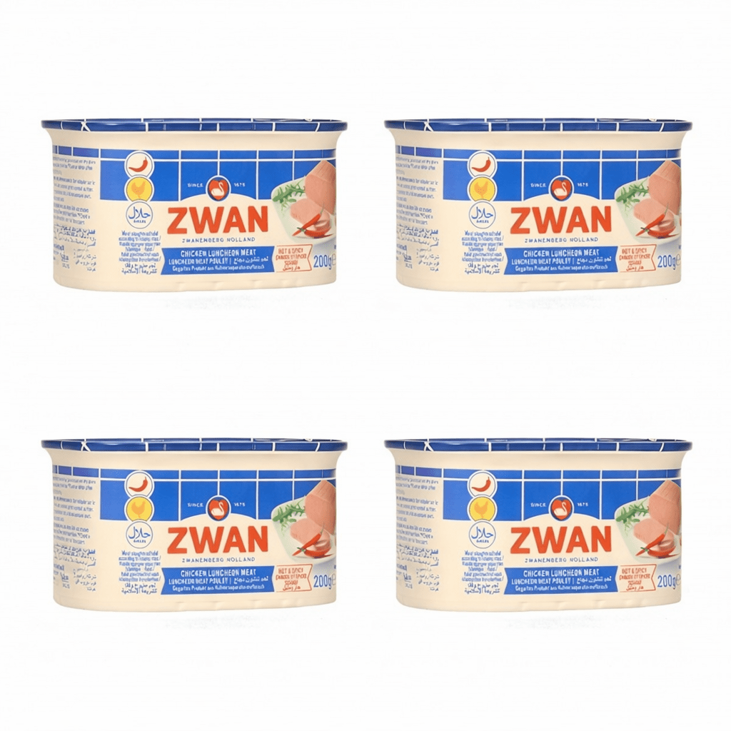 4pcs Of Spicy Chicken Lunch Meat 200g / Spicy 21076